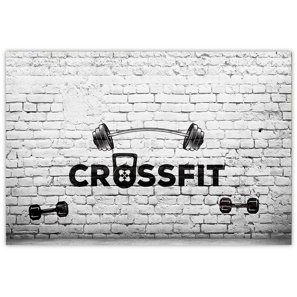 Fundo Fotográfico Academia CrossFit em Tecido FFC-581